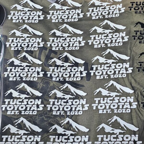 Tucson Toyotas UV DTF sticker Thumbnail