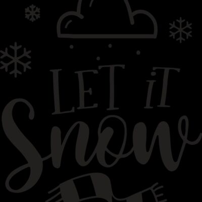 Let it snow black  full Thumbnail