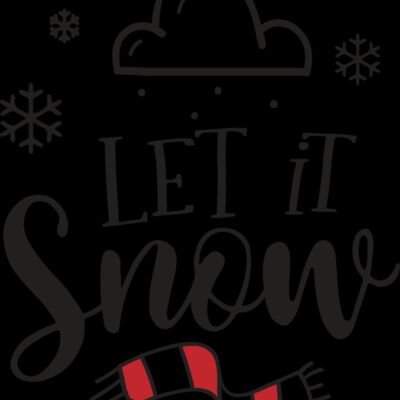 Let it snow black and red Thumbnail