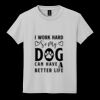 Youth DryBlend ® 50 Cotton/50 Poly T Shirt Thumbnail