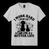 Youth DryBlend ® 50 Cotton/50 Poly T Shirt Thumbnail
